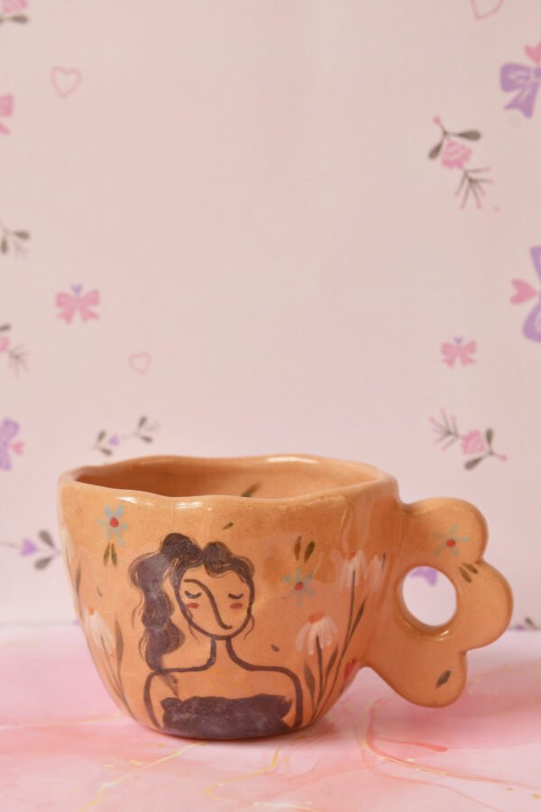 Moonseed Pottery -The Girl Mug
