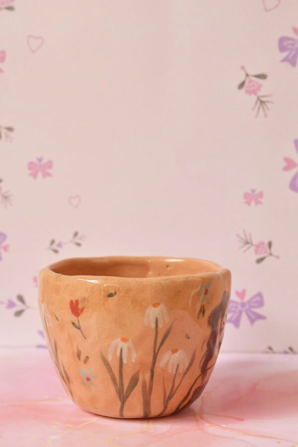 Moonseed Pottery 'The Girl'-Handle Flower - Image 3