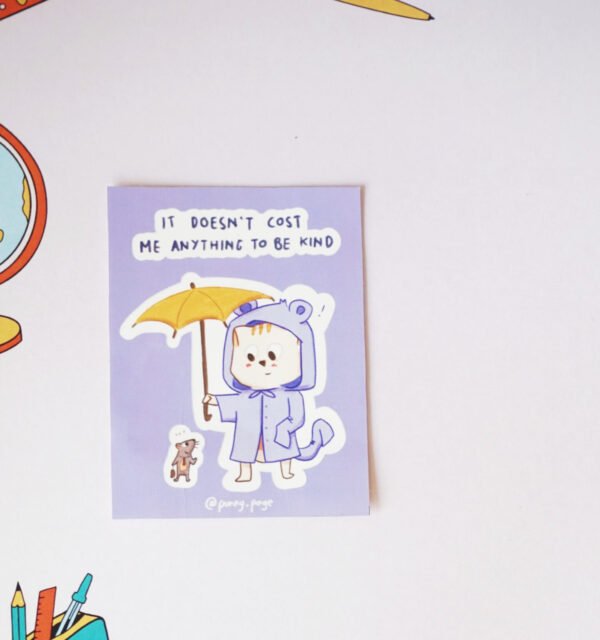 Spread Kindness Sticker by Punny Page