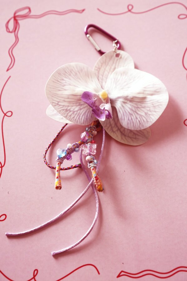 Orchid by Charm by Beads of Love