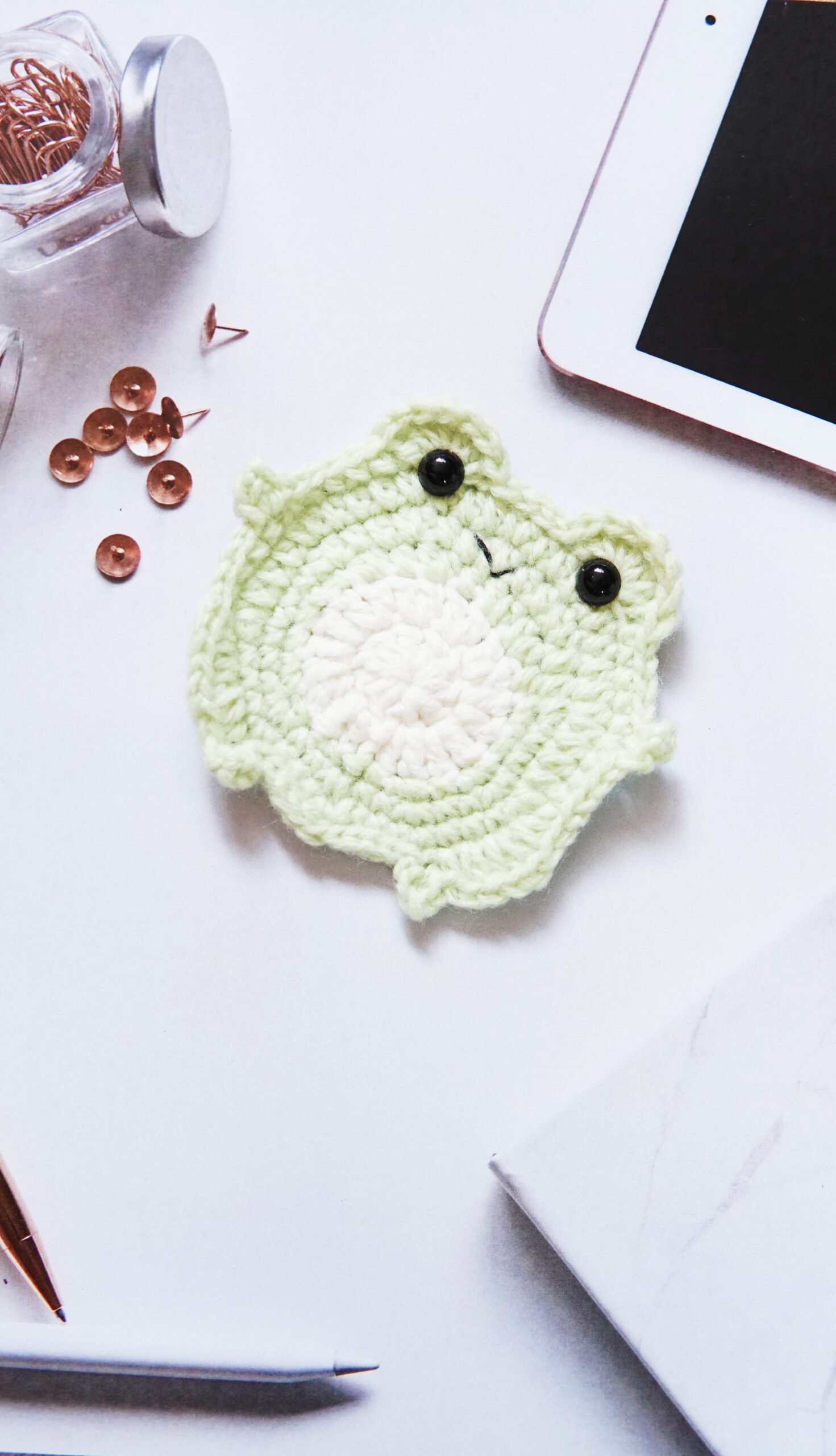 Frog Coaster by Magicotton