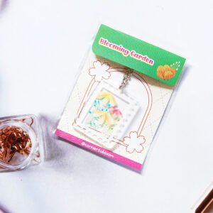 Stamp Flowers by Corner to Bloom