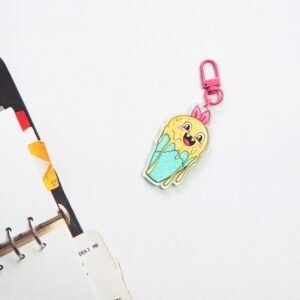 Melting ice cream keychain by Dooby