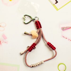 Strap phone hitam wine maroon by Kaloo Project