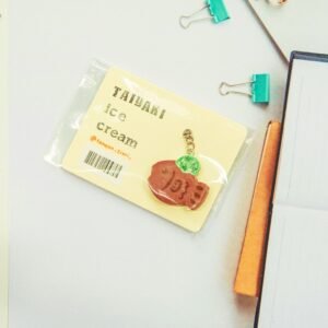 Taiyaki clay keychain by Tangan Zikri
