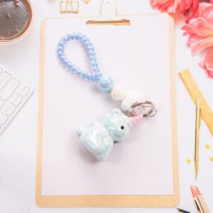 Vanblink Store : Unicorn Keychain (Blue)